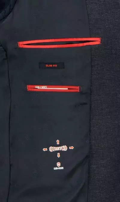 CG Anzug 00-151J3/424032+440023+431043 Slim Fit, Mikrofaser, Dunkelblau 10 CG Anzug 00-151J3/424032+440023+431043 Slim Fit, Mikrofaser, Dunkelblau – Bild 8