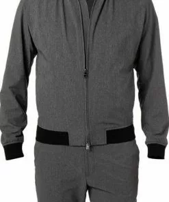 BOSS Anzug Hanry/Genius 50468913+8921/030 Anzug Hanry-Genius, Slim Fit, Mikrofaser, Grau meliert, Mittelgrau -Anzüge & Westen Geschäft 384595 norm2