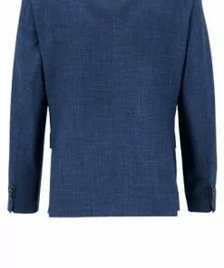 BOSS Anzug Jasper/Leon 50469527+9508/404 Regular Fit, Wolle-Leinen, Dunkelblau meliert, Dunkelblau -Anzüge & Westen Geschäft 384604 norm3