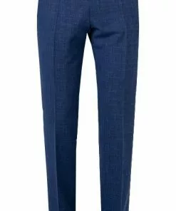 BOSS Anzug Jasper/Leon 50469527+9508/404 Regular Fit, Wolle-Leinen, Dunkelblau meliert, Dunkelblau -Anzüge & Westen Geschäft 384604 norm7