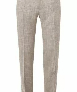 BOSS Anzug Jasper/Leon 50469527+9508/271 Regular Fit, Wolle-Leinen, Sand meliert, Sand -Anzüge & Westen Geschäft 384606 norm7