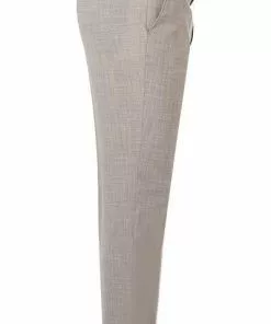 BOSS Anzug Jasper/Leon 50469527+9508/271 Regular Fit, Wolle-Leinen, Sand meliert, Sand -Anzüge & Westen Geschäft 384606 norm8