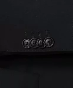 BOSS Anzug Hanry/Perin 50468847+8848/001 Anzug Hanry-Perin, Slim Fit, MIkrofaser-Stretch, Schwarz -Anzüge & Westen Geschäft 384617 norm4