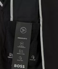 BOSS Anzug Hanry/Perin 50468847+8848/001 Anzug Hanry-Perin, Slim Fit, MIkrofaser-Stretch, Schwarz -Anzüge & Westen Geschäft 384617 norm5