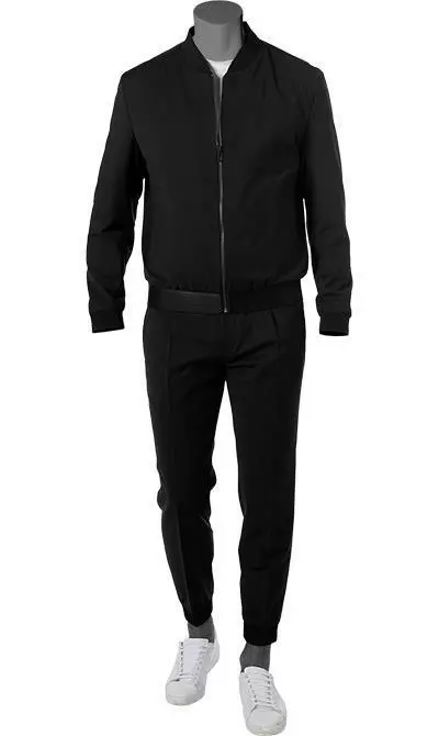 HUGO Anzug Ukashi/Fento 50462241+3517/001 Extra Slim Fit, Schurwolle, Schwarz 3 HUGO Anzug Ukashi/Fento 50462241+3517/001 Extra Slim Fit, Schurwolle, Schwarz – Bild 2