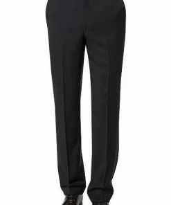 HILTL Hose Como 44056/34800/40 Classic Fit, Schurwolle Super110, Marine