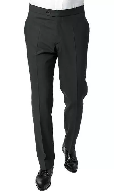 Wilvorst Smoking Diego Slimline 401201/01/50/622 Slim Line, Schurwolle, Schwarz gestreift 8 Wilvorst Smoking Diego Slimline 401201/01/50/622 Slim Line, Schurwolle, Schwarz gestreift – Bild 6