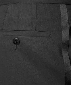 Wilvorst Smoking Diego Slimline 401201/01/50/622 Slim Line, Schurwolle, Schwarz gestreift 17 Wilvorst Smoking Diego Slimline 401201/01/50/622 Slim Line, Schurwolle, Schwarz gestreift -Anzüge & Westen Geschäft 70101 norm8