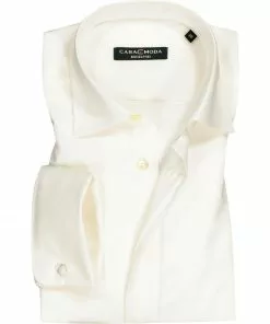 CasaModa Evening Kent UMA 005335/62 Hemd, Comfort Fit, Popeline geruchshemmend, Offwhite, Creme
