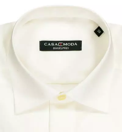 CasaModa Evening Kent UMA 005335/62 Hemd, Comfort Fit, Popeline geruchshemmend, Offwhite, Creme 5 CasaModa Evening Kent UMA 005335/62 Hemd, Comfort Fit, Popeline geruchshemmend, Offwhite, Creme – Bild 3