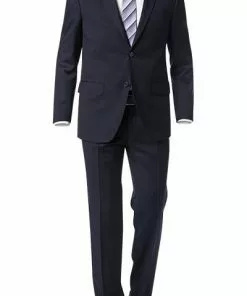 Daniel Hechter M&M Anzug 58010/7951+5642/30 Regular Fit, Schurwolle, Dunkelblau, Marine