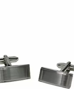 Starck Manschettenknöpfe 41979R2 Metall, Silber