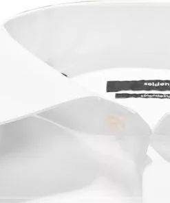 Seidensticker Modern Kläppchen UMA 001035/01 Hemd, Modern Fit, Popeline, Weiß