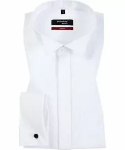 Seidensticker Modern Kläppchen UMA 001035/01 Hemd, Modern Fit, Popeline, Weiß -Anzüge & Westen Geschäft 85265 norm