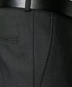 Carl Gross Hose 57/0039/1075/Toni/83 Regular Fit, Schurwolle, Anthrazit meliert, Anthrazit -Anzüge & Westen Geschäft 86711 norm2