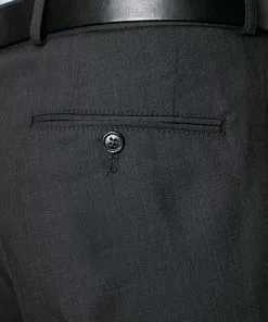 Carl Gross Hose 57/0039/1075/Toni/83 Regular Fit, Schurwolle, Anthrazit meliert, Anthrazit -Anzüge & Westen Geschäft 86711 norm3