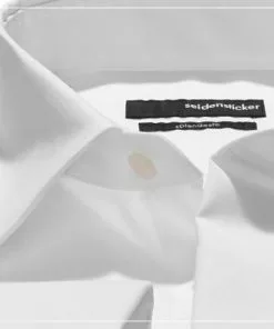 Seidensticker Modern Kent UMA 001034/01 Hemd, Modern Fit, Popeline, Weiß