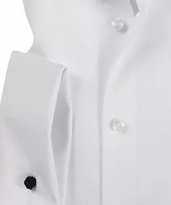 Seidensticker Modern Kent UMA 001007/01 Hemd, Modern Fit, Popeline, Weiß -Anzüge & Westen Geschäft 90088 norm3