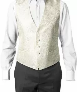 Wilvorst Weste wollweiß-creme 497201/81/40 Mikrofaser